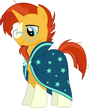 This is the Avatar Image for the Sunburst (MLP) AI Voice and Text to Speech Generator
